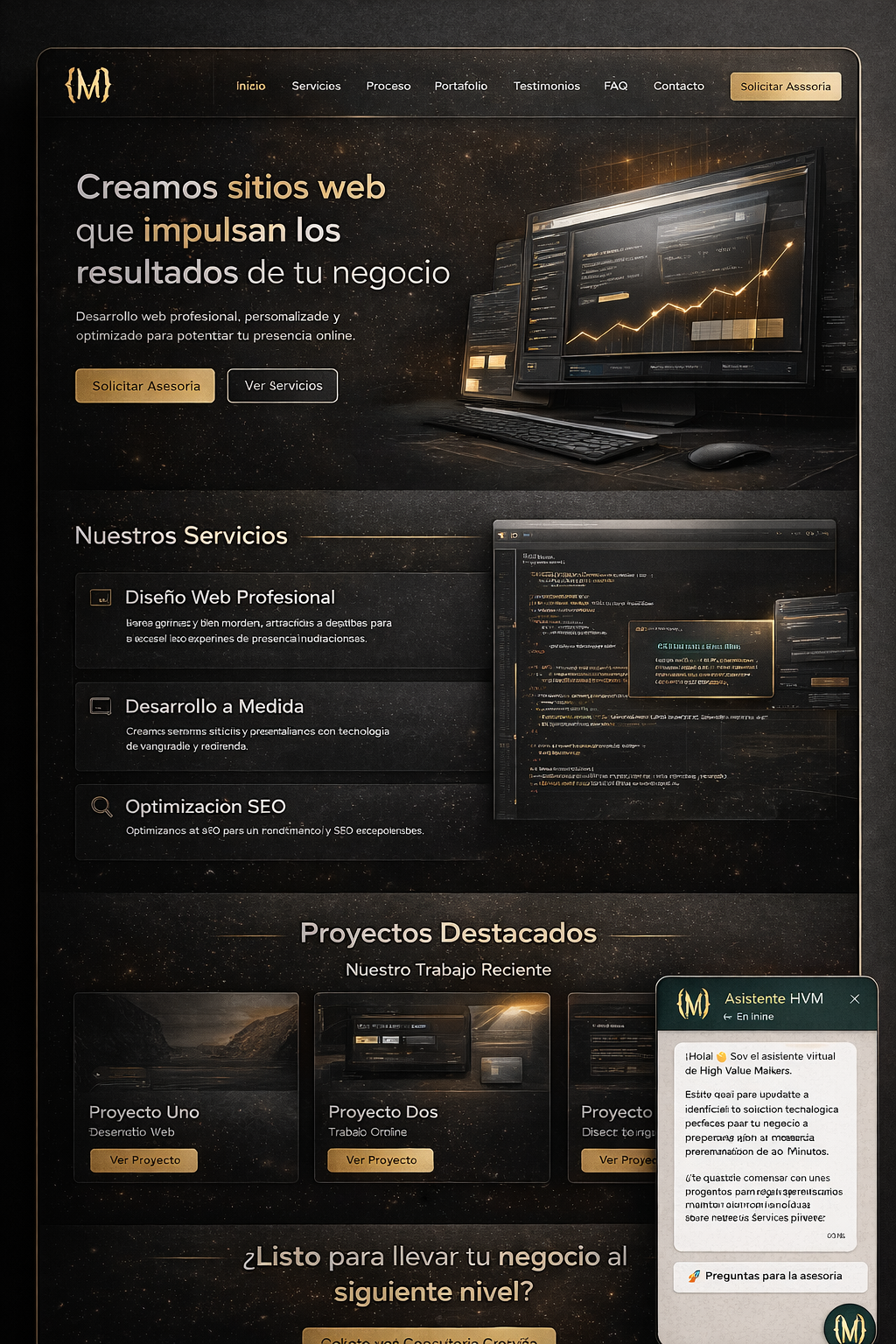 Ejemplo de Landing Page